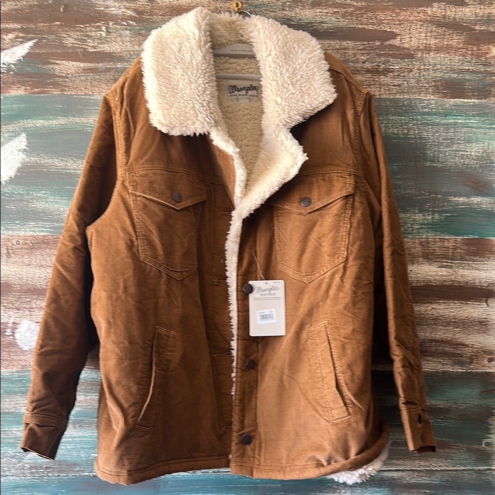 Wrangler Women’s Sherpa-Lined Jacket